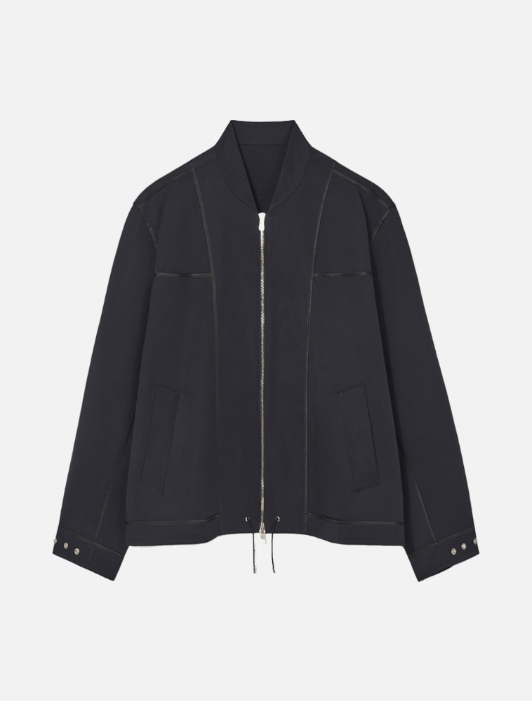 605 PIPING POINT BLOUSON (NAVY)