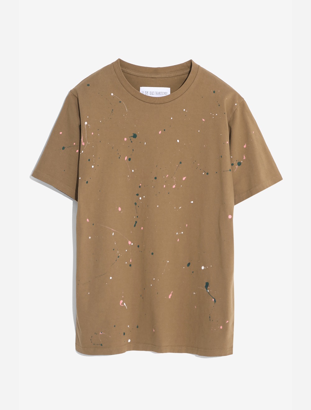PAINTED T-SHIRT (BROWN)