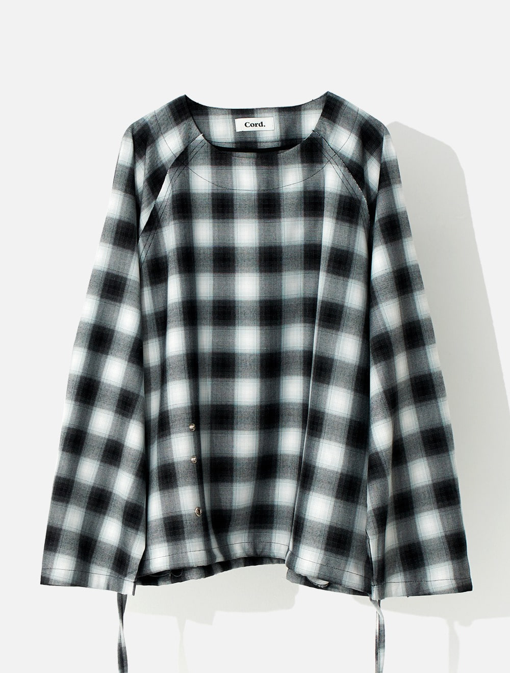 Parabola S/S Check Pullover_TYPE2