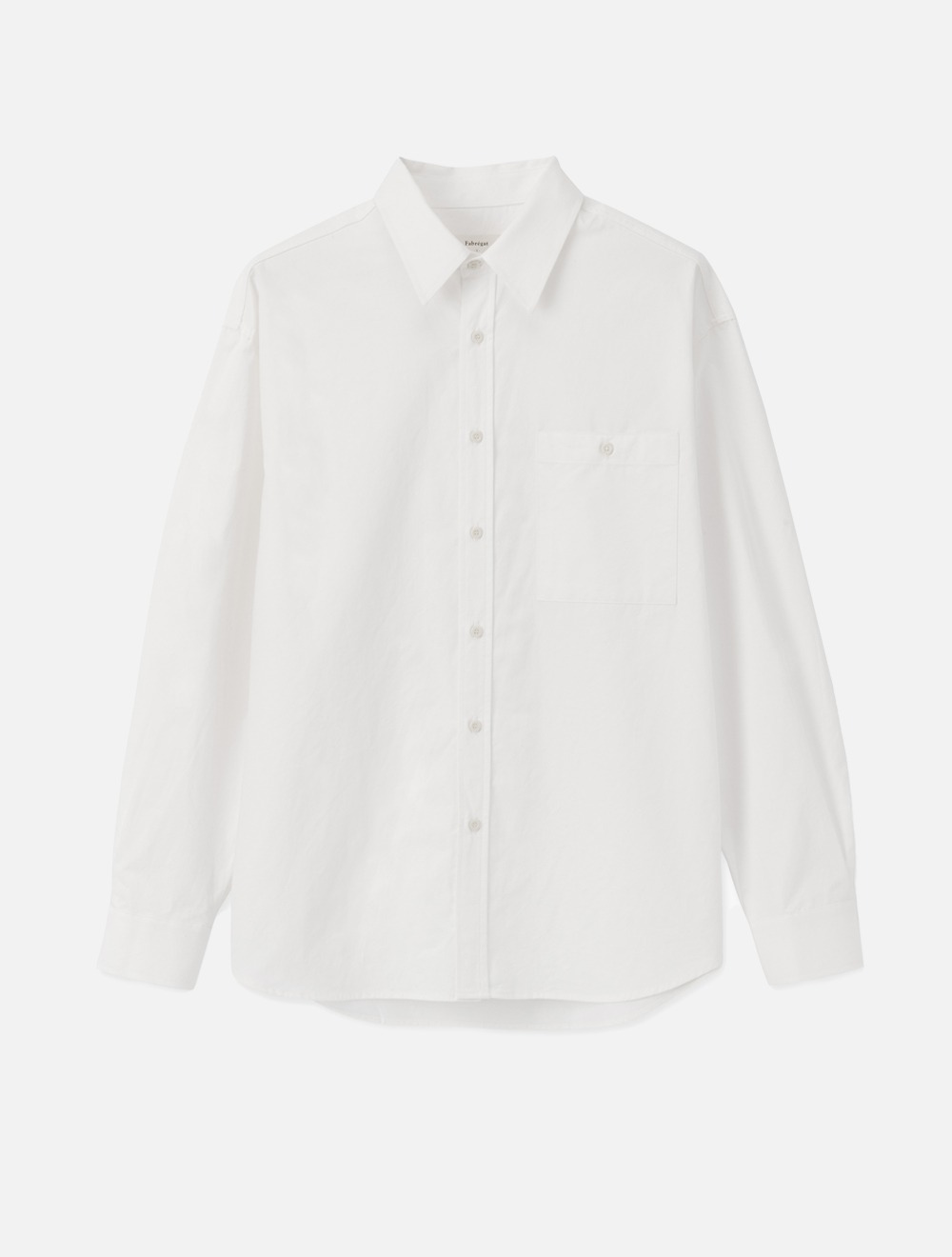 Mild Garment Dyeing Over-Fit Shirt (Off White)