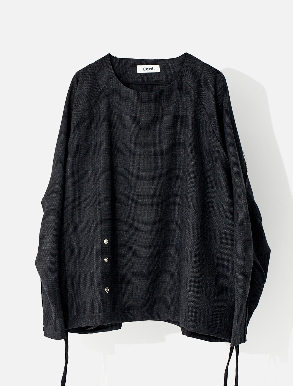 Parabola S/S Check Pullover_TYPE1