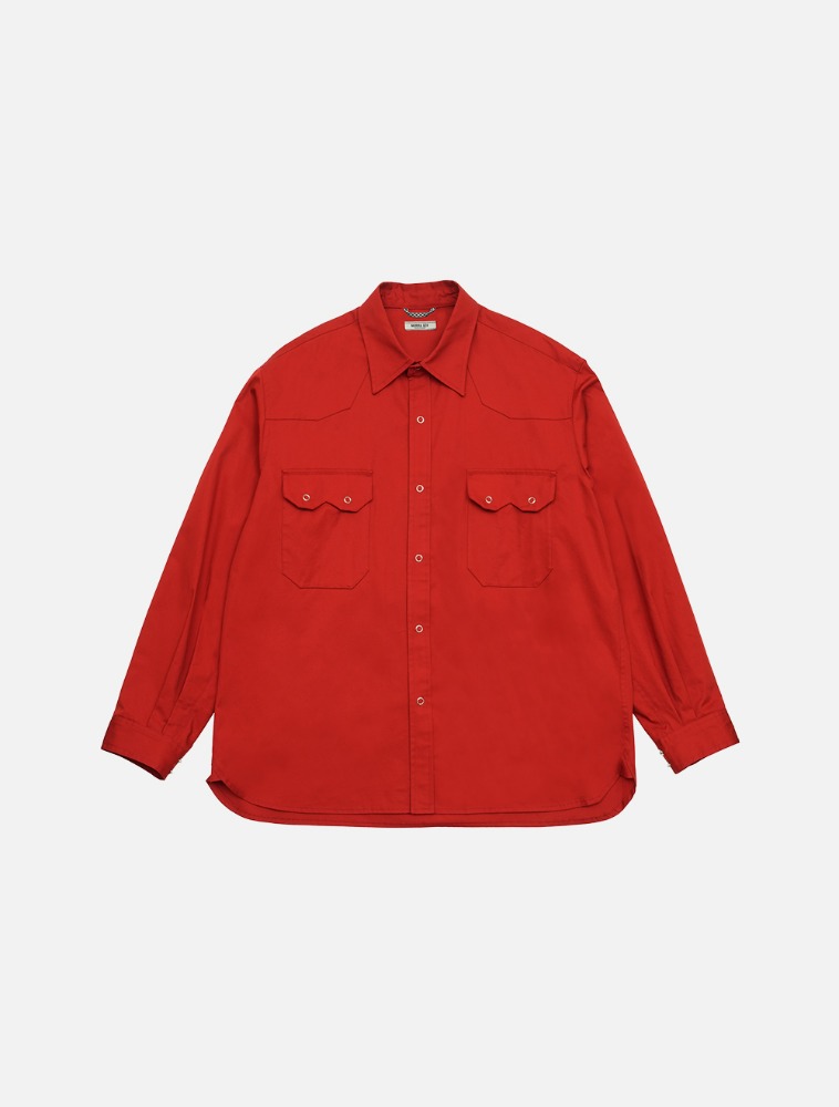 AGAVE WESTERN SHIRT _ RED