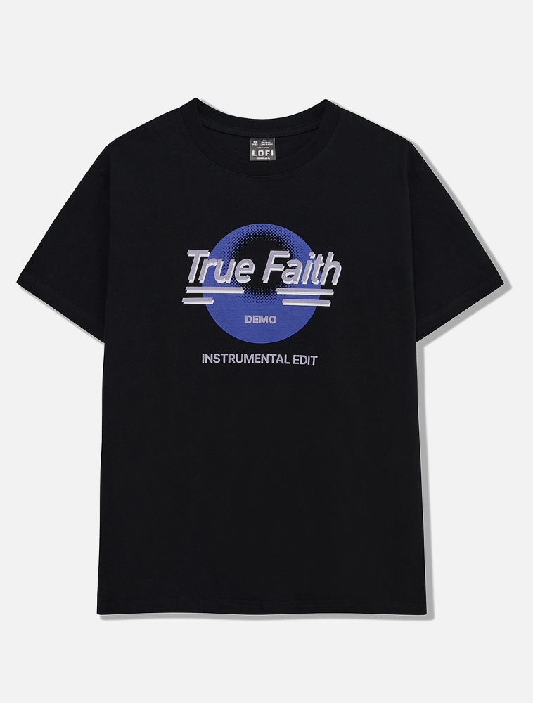 TRUE FAITH GRAPHIC T-SHIRT (BLACK)