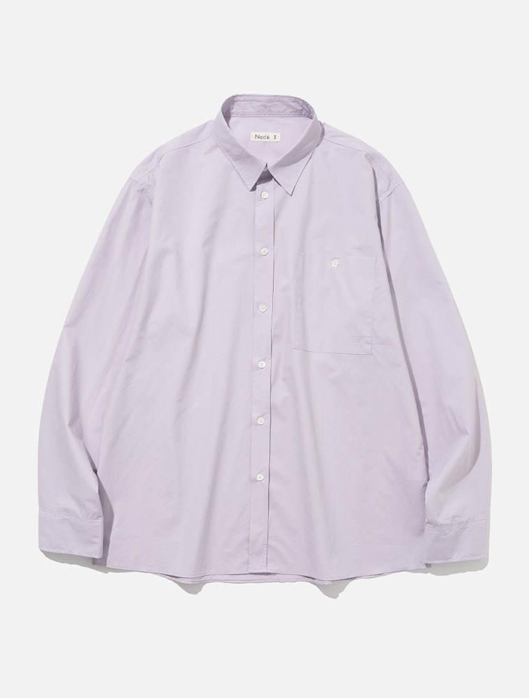 One Pocket Shirts Purple
