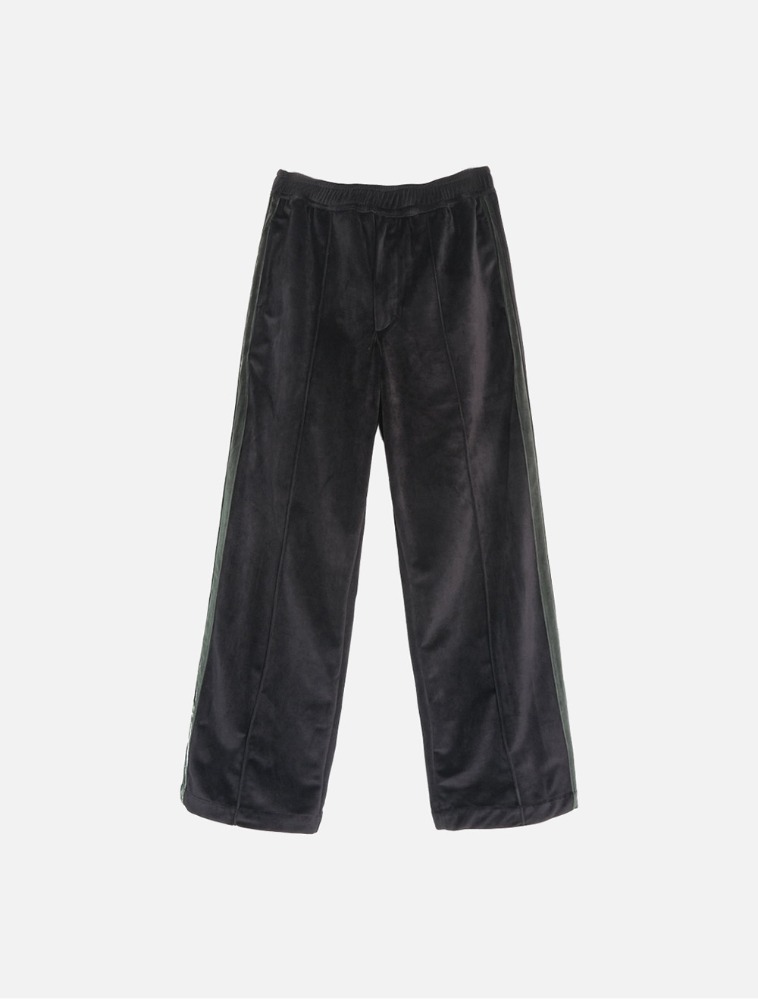 Velour Side Track Pants (Black)