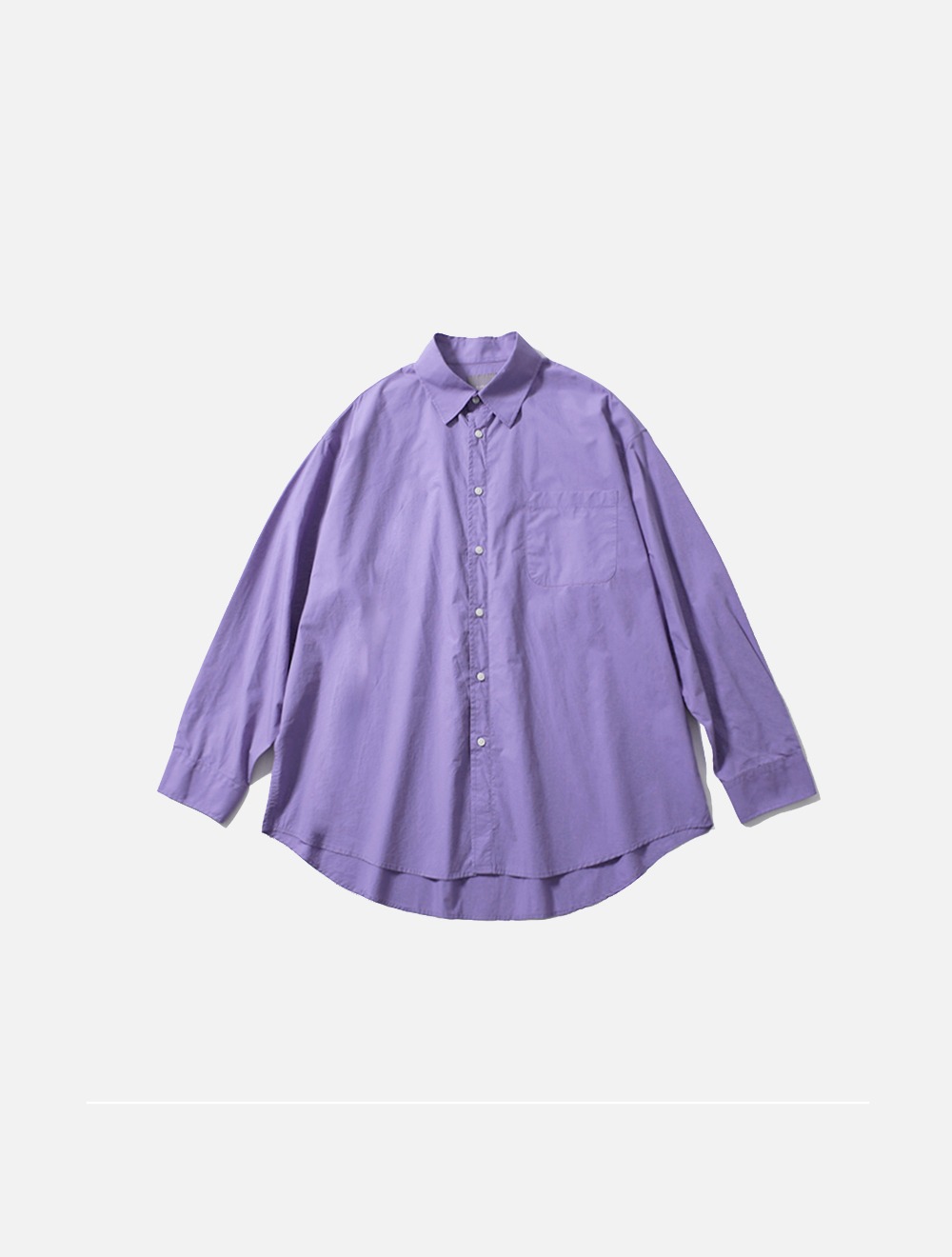 ALL WEATHER OVER SILHOUETTE SHIRT (LAVENDER)
