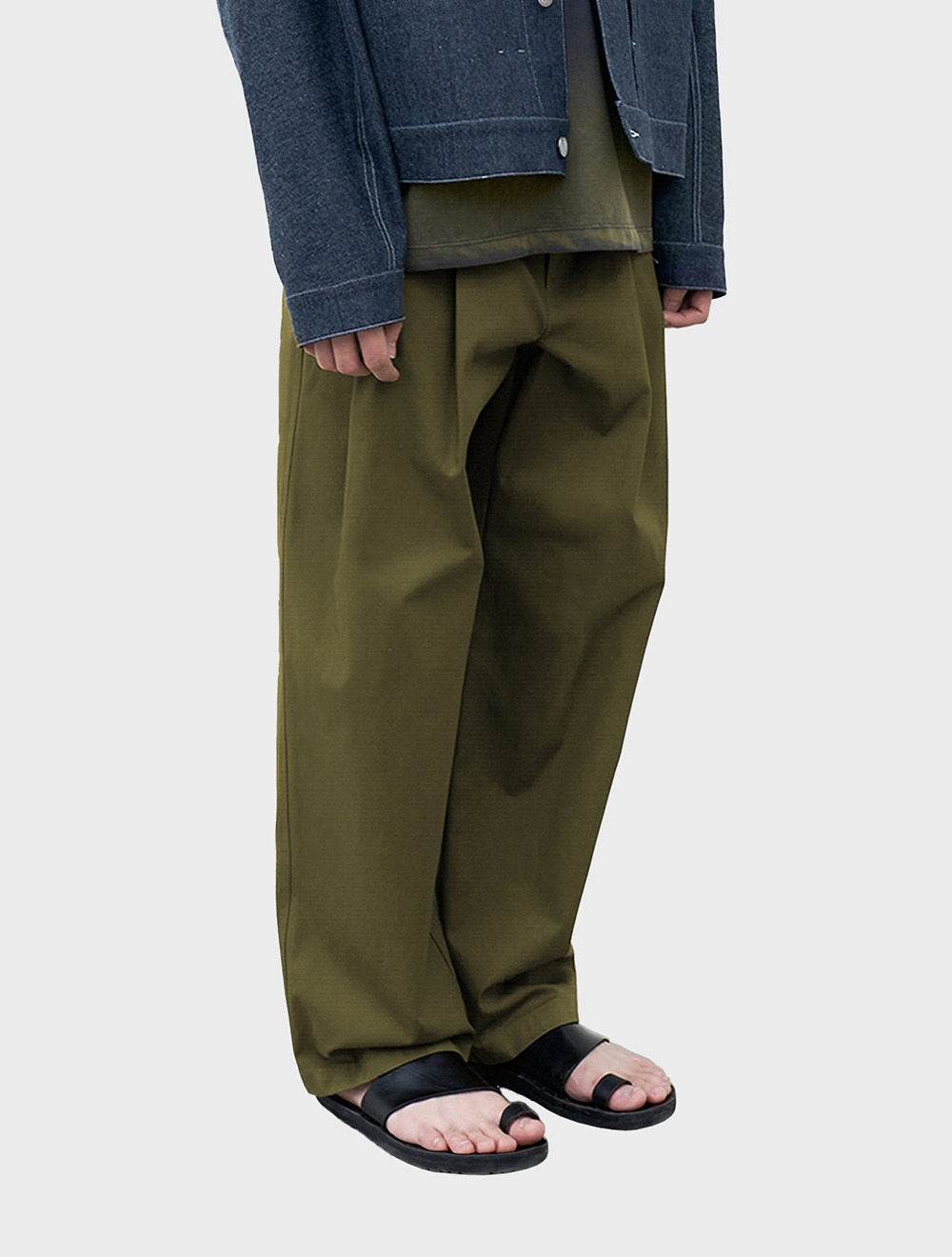 Chino Silhouette Pants_Olive