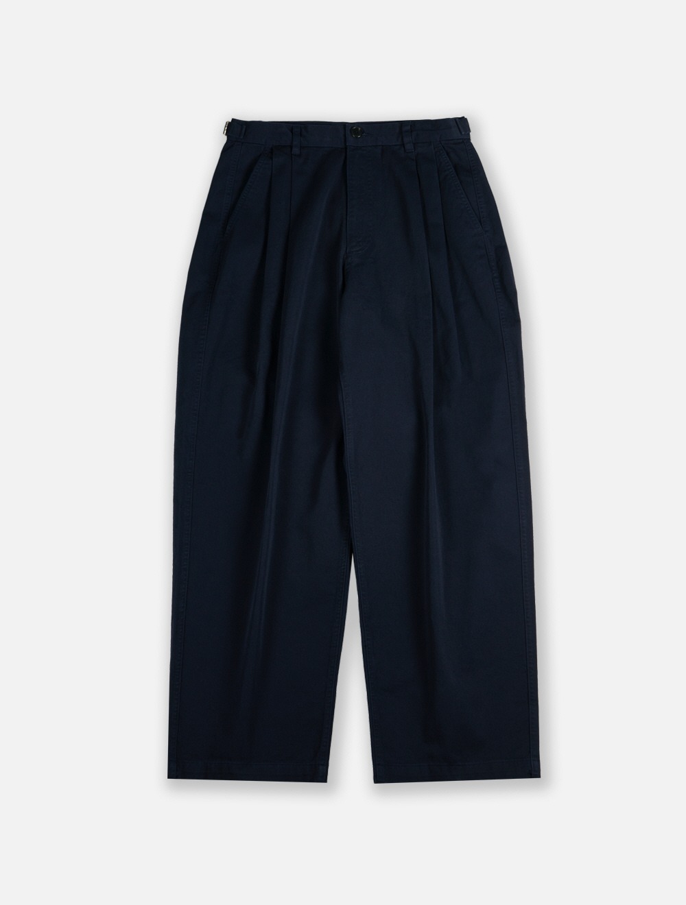 wide chino trousers_navy
