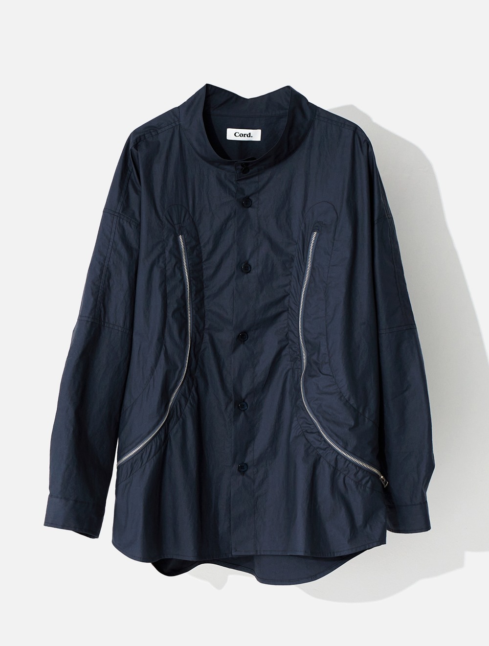 Rexion Curved Zip-Over Shirt_NV