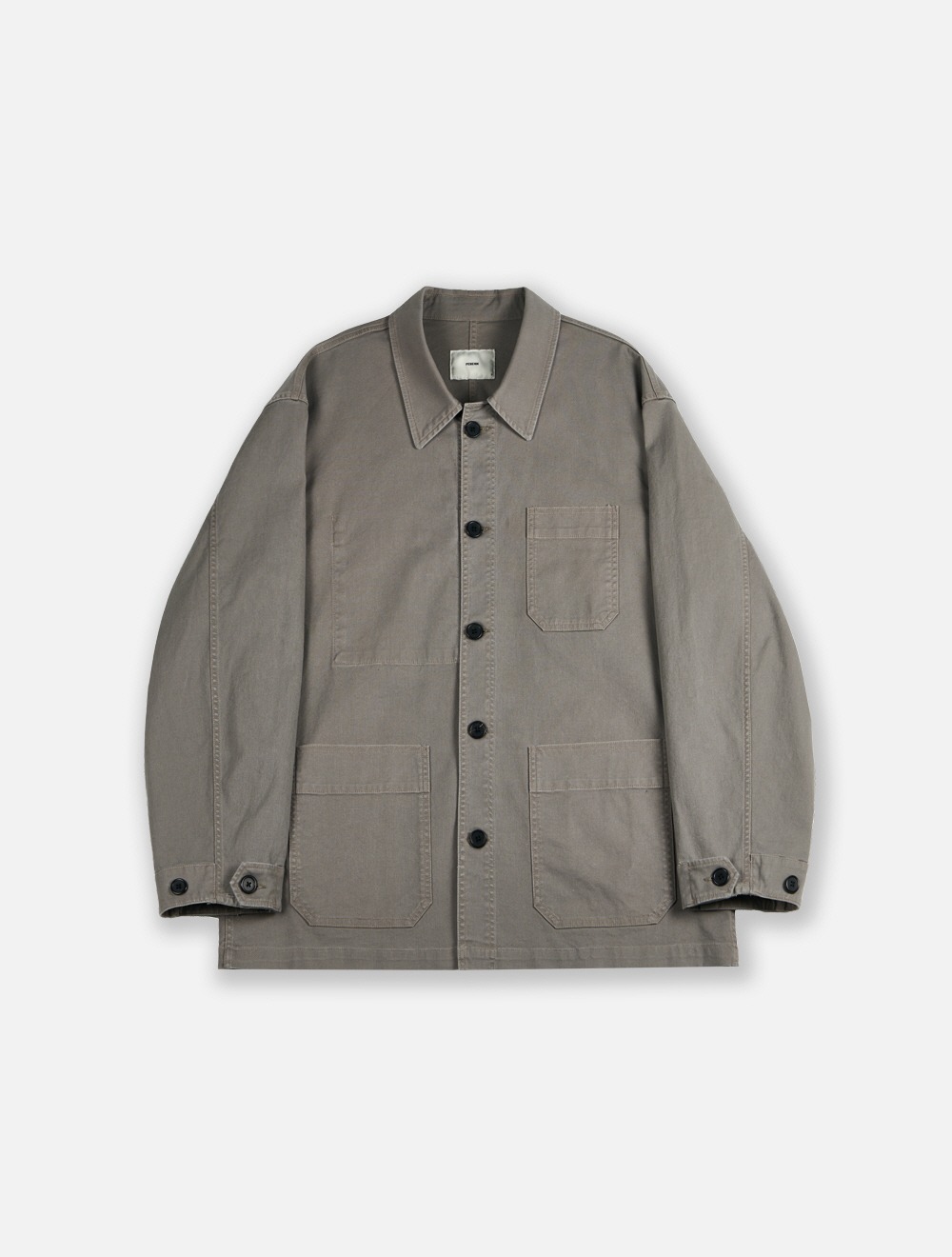 french work jacket_steel gray (cotton ver.)
