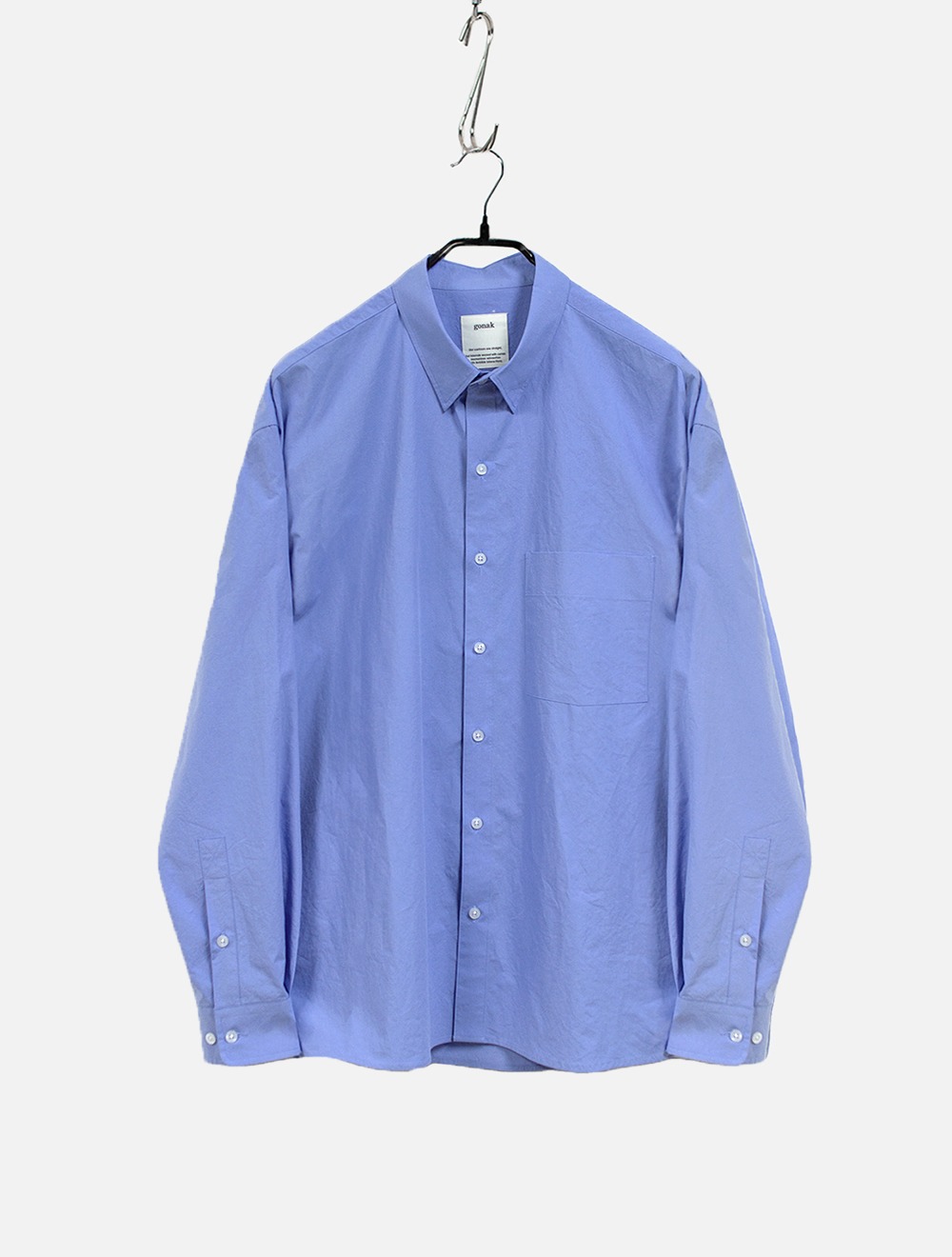 button down shirts (sax blue)