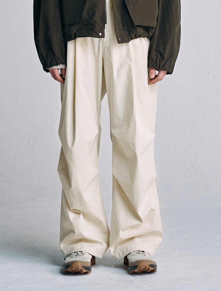 wide multi pants (ivory)