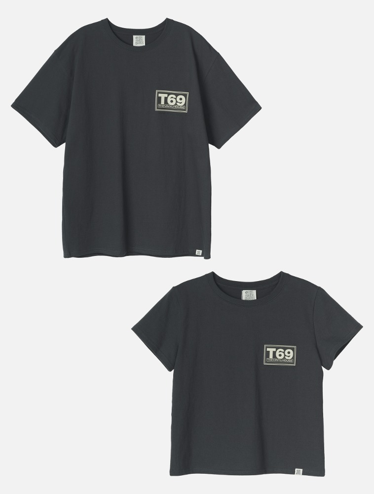 T69 TEE CHARCOLE